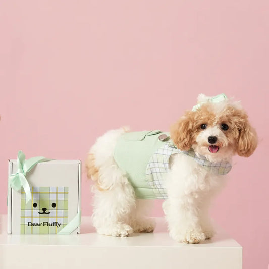 Macaron Demin Overall Harness