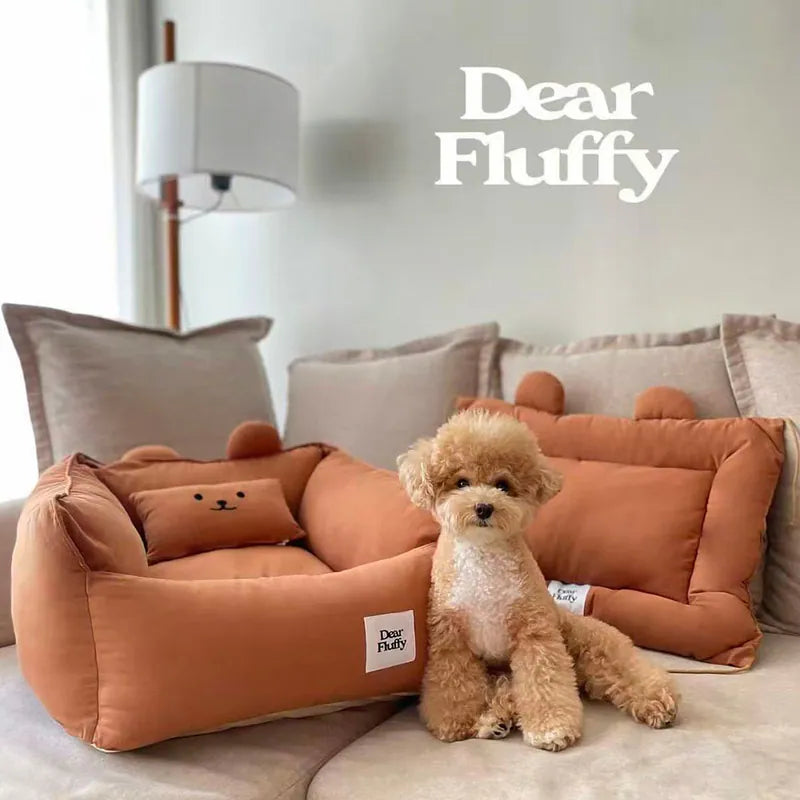 Cotton Deep Bed with Pillow