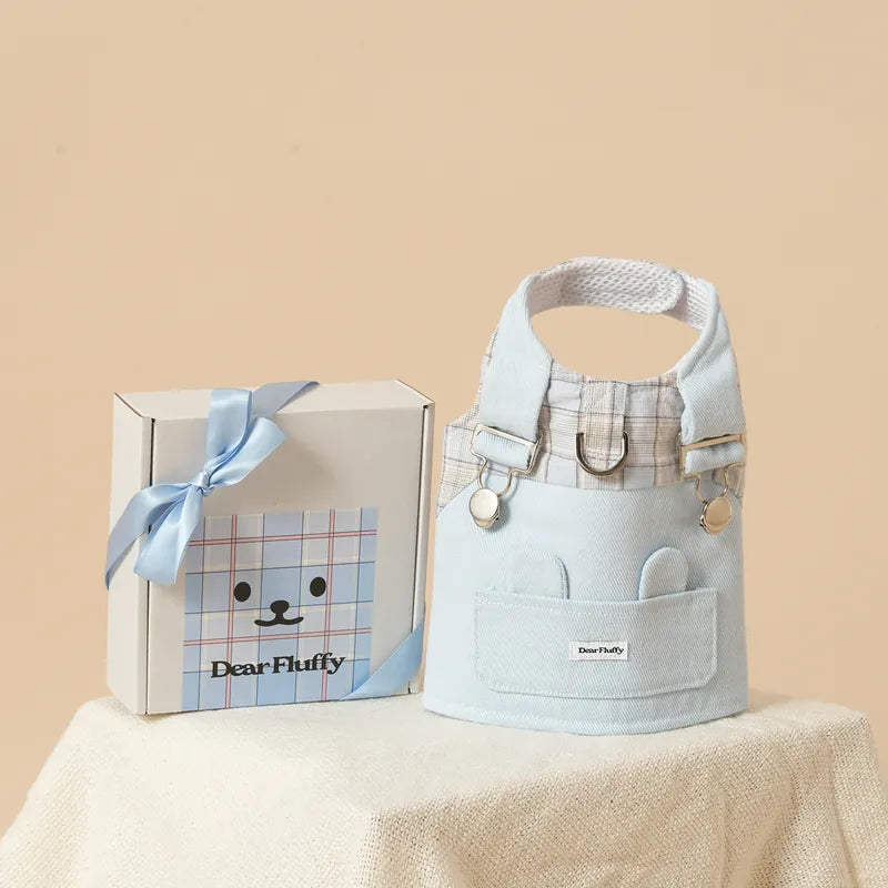 Macaron Demin Overall Harness