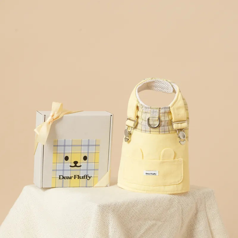 Macaron Demin Overall Harness