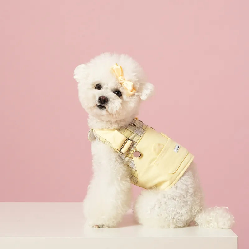 Macaron Demin Overall Harness